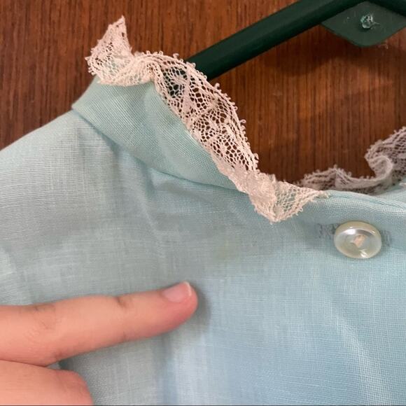 Deadstock new blue child’s dress - Picture 4 of 6